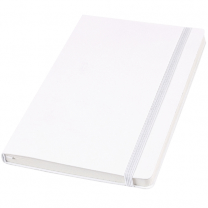 Ежедневник A5 недатированный Dante в мягком переплёте soft-touch, белый