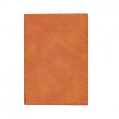 Чехол для автодокументов, темно-серый с оранжевым