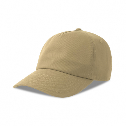 Бейсболка DAD HAT-S, 5 клиньев, бежевая