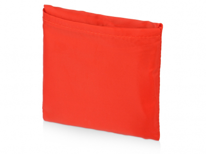 Складная сумка Reviver из переработанного пластика, красная, в сложенном виде