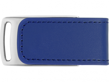USB-флешка на 16 Гб Vigo с магнитным замком, синяя, общий вид