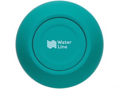 Вакуумная термокружка Sense Gum, непротекаемая крышка, soft-touch, бирюзовая