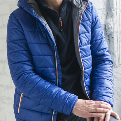Куртка COLONIA 200, ярко-синяя, на модели