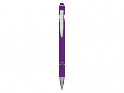 Ручка-стилус металлическая шариковая Sway, фиолетовая