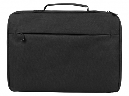 Сумка для ноутбука 13'' Flank с боковой молнией, черная