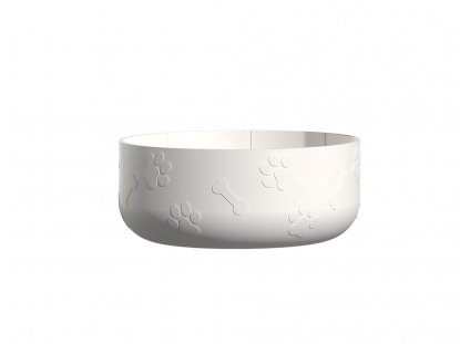 Бутылка для воды 2-в-1 DOG BOWL BOTTLE, 1500 мл, белая