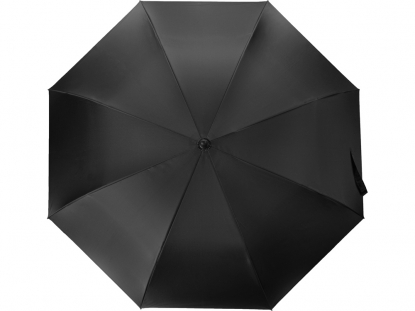 Зонт-трость Lunker с куполом диаметром 135 см, черный, купол
