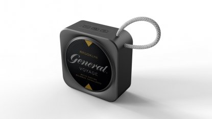 Беспроводная Bluetooth-колонка Gleb, черная