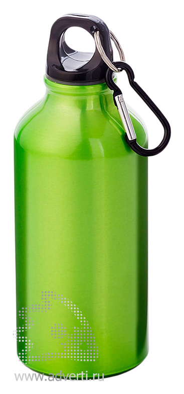 Бутылка Oregon с карабином, зеленая