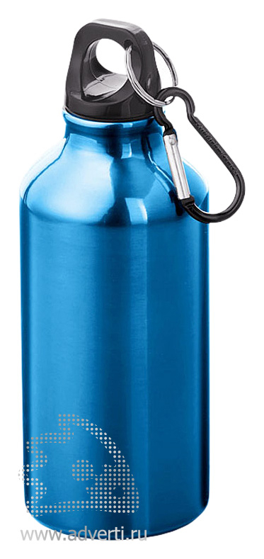 Бутылка Oregon с карабином, синяя