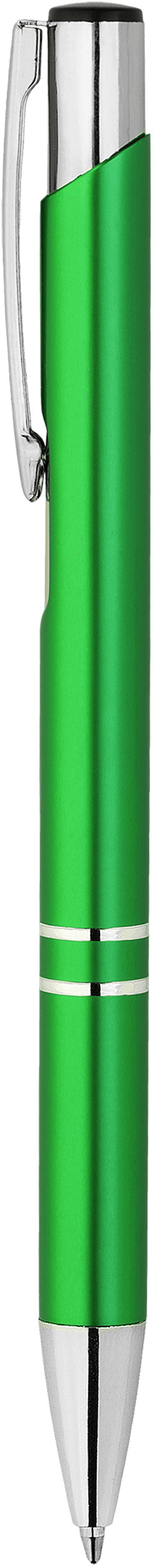 Шариковая ручка Kosko Premium, салатовая, вид сбоку
