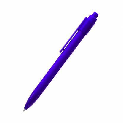 Ручша шариковая Pit Soft, синяя, вид сбоку