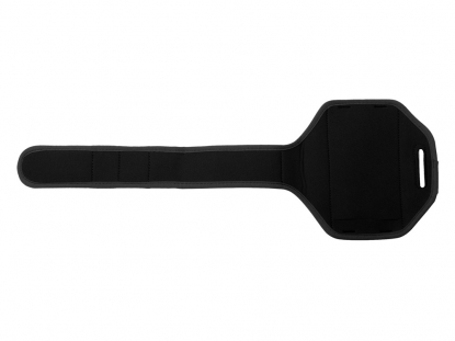 Наручный чехол для смартфонов Gofax, черный, чехол в открытом виде сзади