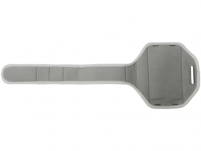 Наручный чехол для смартфонов Gofax, светло-серый, в открытом виде сзади