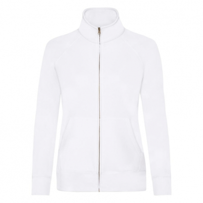 Толстовка LADY-FIT SWEAT JACKET 280, женская, белая