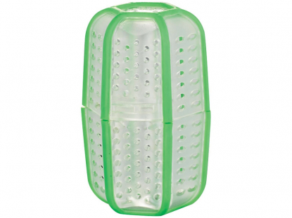 Бутылка Trinity, зелёная прозрачная, заварочный мешочек