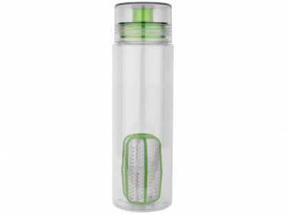 Бутылка Trinity, зелёная прозрачная, вид спереди