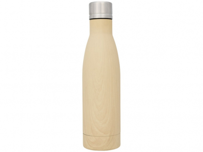 Вакуумная бутылка Vasa, с покрытием под дерево