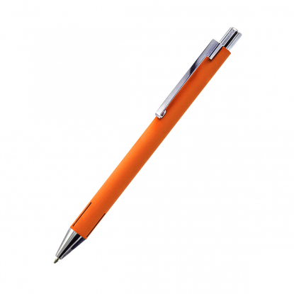 Шариковая ручка Elegant Soft, оранжевая