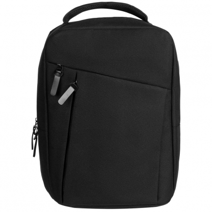 Рюкзак для ноутбука Onefold, черный, вид спереди