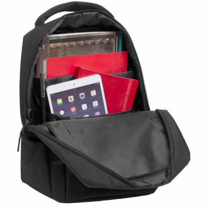 Рюкзак для ноутбука Onefold, черный, пример использования