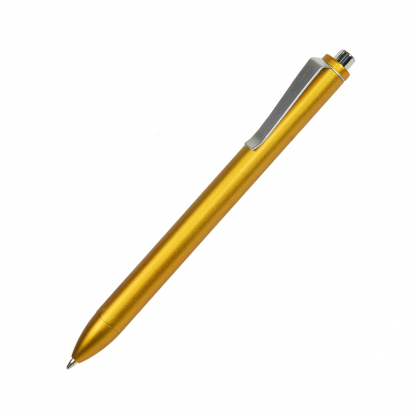 Шариковая ручка М2, жёлтая