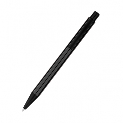 Ручка Deli, чёрная, вид спереди