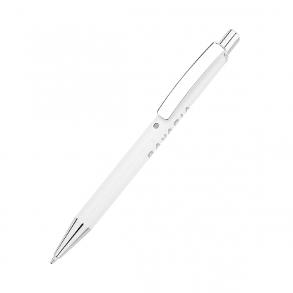Шариковая ручка Bright, серебристая