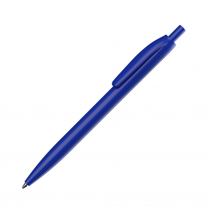 Ручка шариковая Phil из антибактериального пластика, синяя