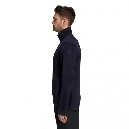 Куртка Tivid, флисовая, мужская, синяя, вид сбоку