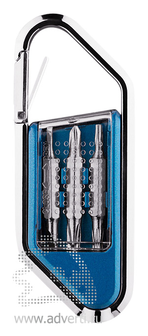 Набор отверток с карабином Ifix, вид сзади