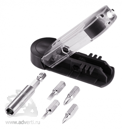 Мультиинструмент Solcore, в разобранном виде