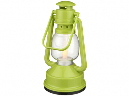 Диодный фонарик Emerald, зеленый