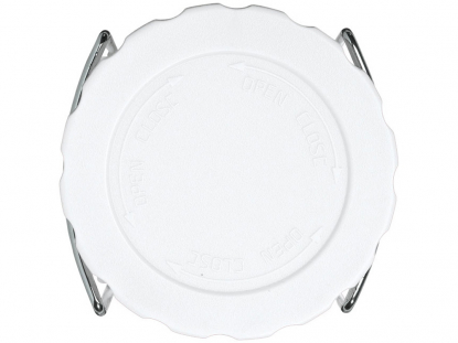 Фонарик Cobalt, белый, сверху