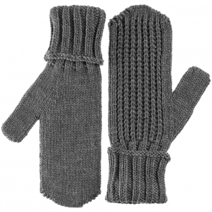 Варежки Nordkyn, серый меланж