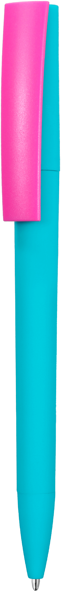 Ручка ZETA SOFT BLUE MIX, бирюзовая с розовым