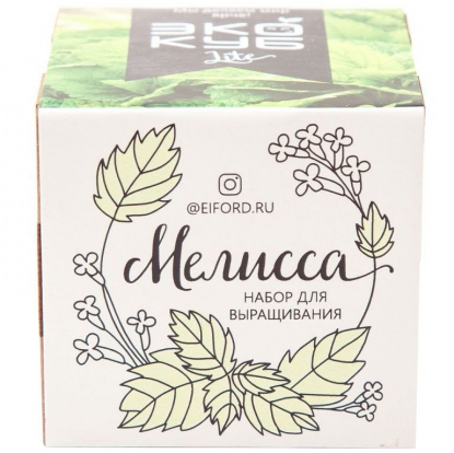 Набор для выращивания Экокуб Lite, мелисса