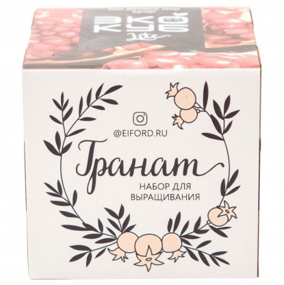 Набор для выращивания Экокуб Lite, гранат
