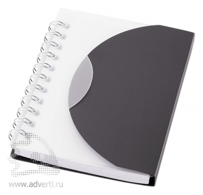 Блокнот А7 Post, черный