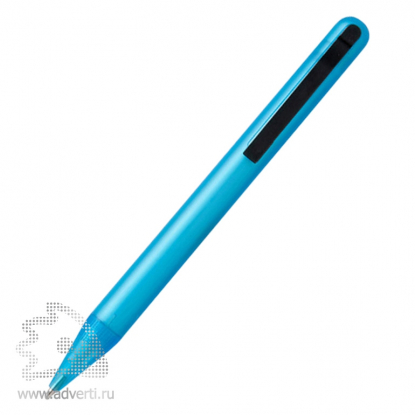 Ручка шариковая Smooth, синяя прозрачная
