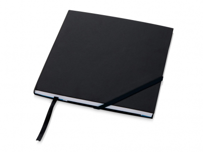 Блокнот Delta, резинка и ляссе в цвет обложки