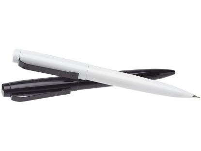 Подарочный набор Verseau, чёрная ручка и белый карандаш
