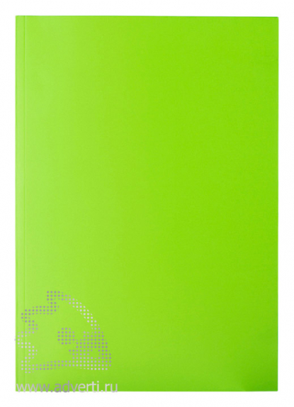 Блокнот А5 Match-the-edge, зеленый