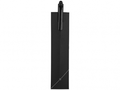 Ручка-стилус шариковая Tri Click Clip, чёрная, в чехле