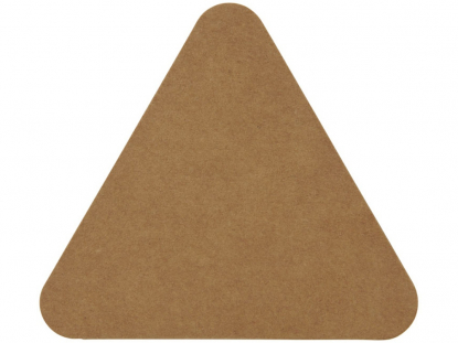 Треугольные стикеры, коричневый