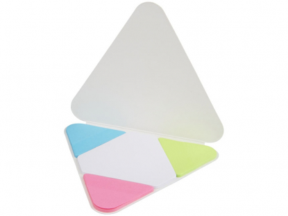 Треугольные стикеры, серебристый, открытый