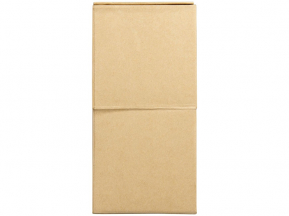 Органайзер настольный Artemis, натуральный, закрытый, сбоку