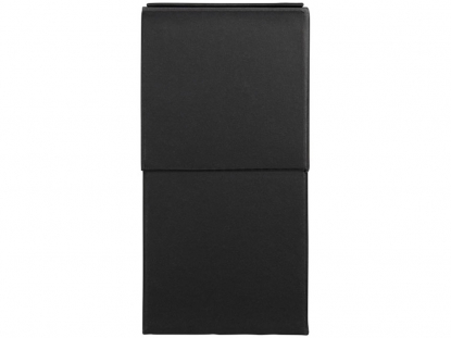 Органайзер настольный Artemis, черный, закрытый, сбоку