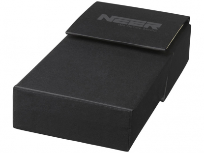 Органайзер настольный Artemis, черный, пример нанесения