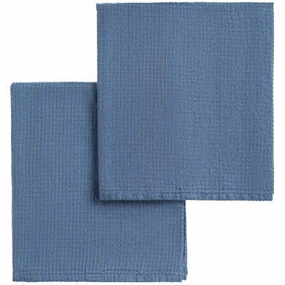 Набор полотенец Fine Line, синий, 2 полотенца